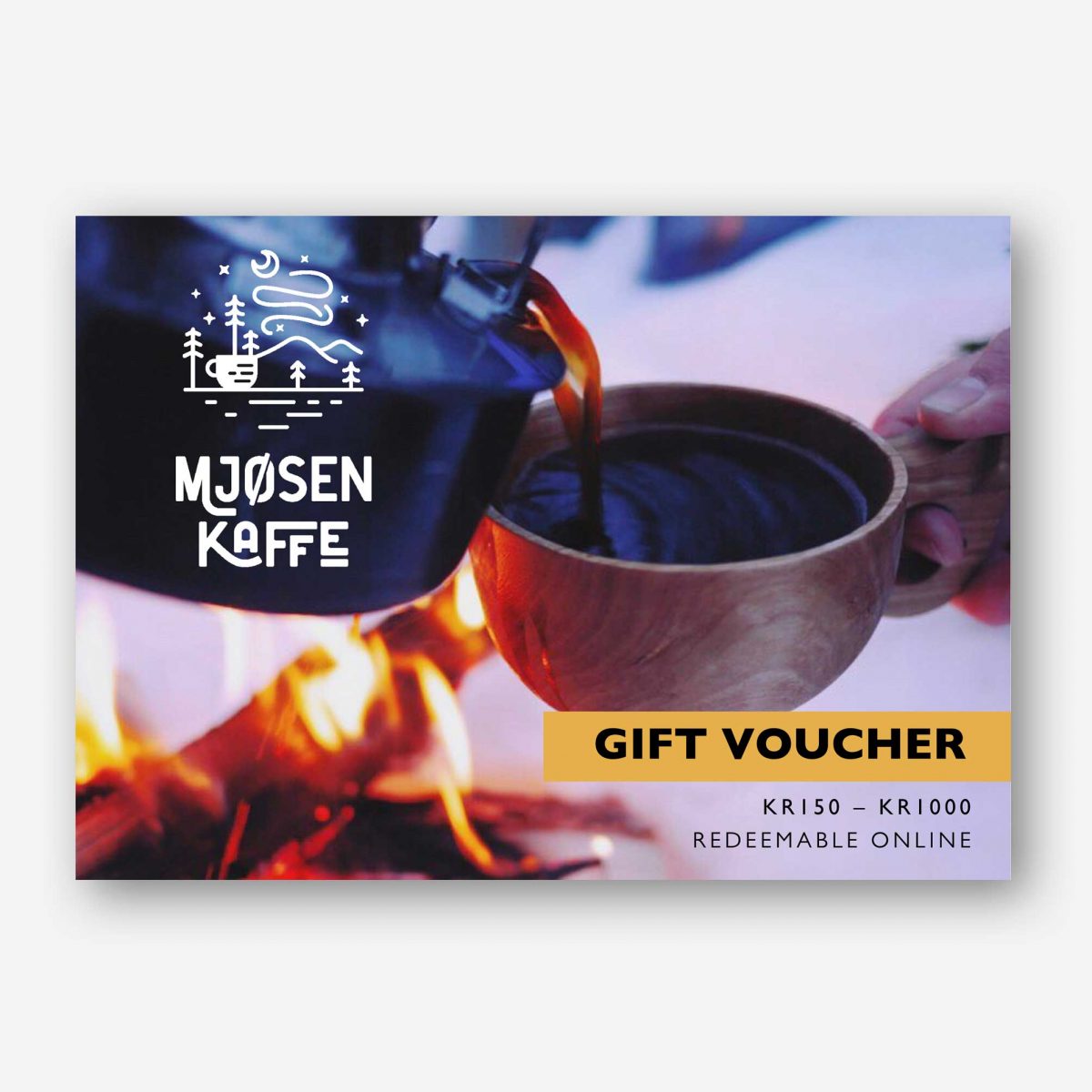 Mjøsen kaffe gift voucher